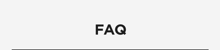 FAQ